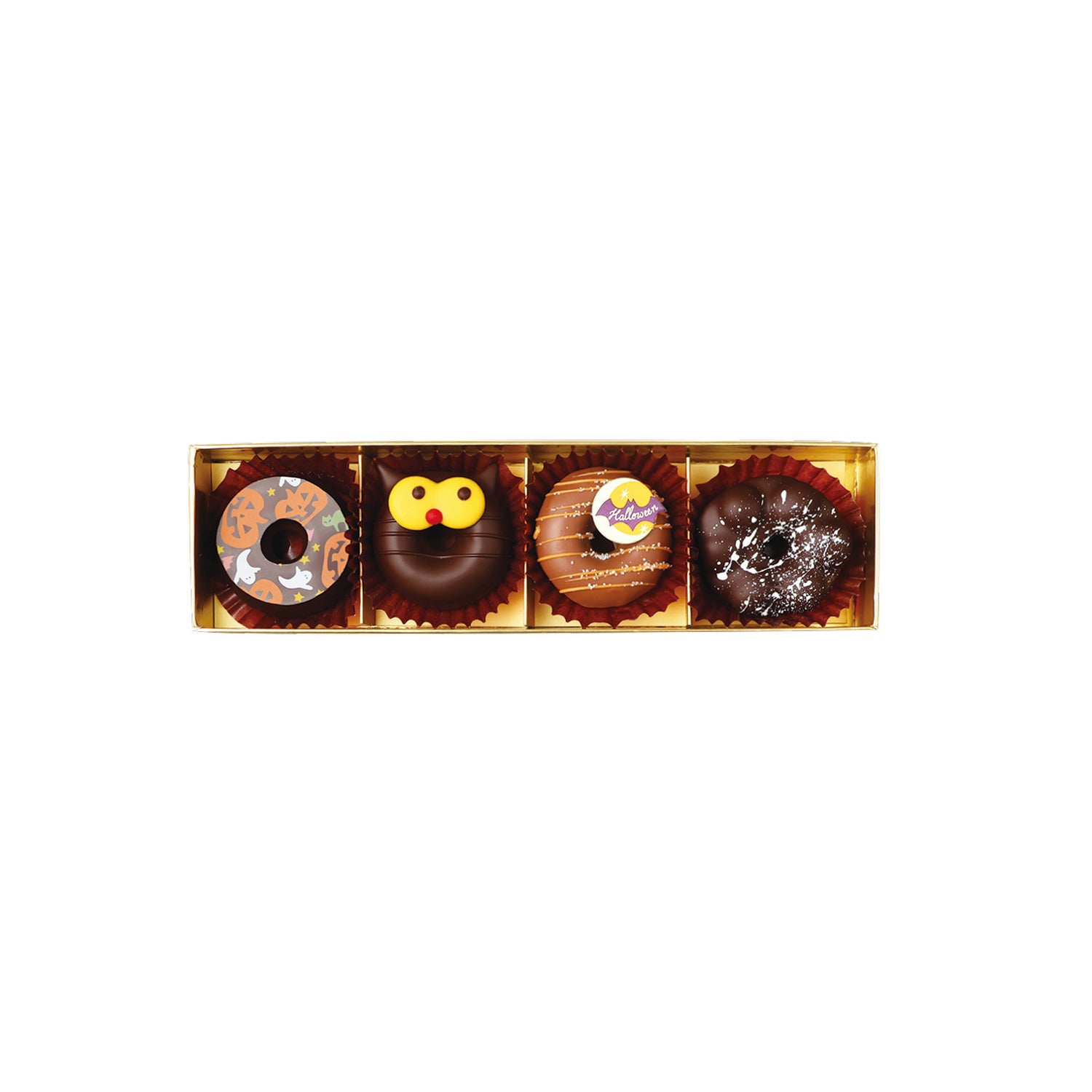 【ポイント2倍】ハロウィン ドーナツショコラ 4個