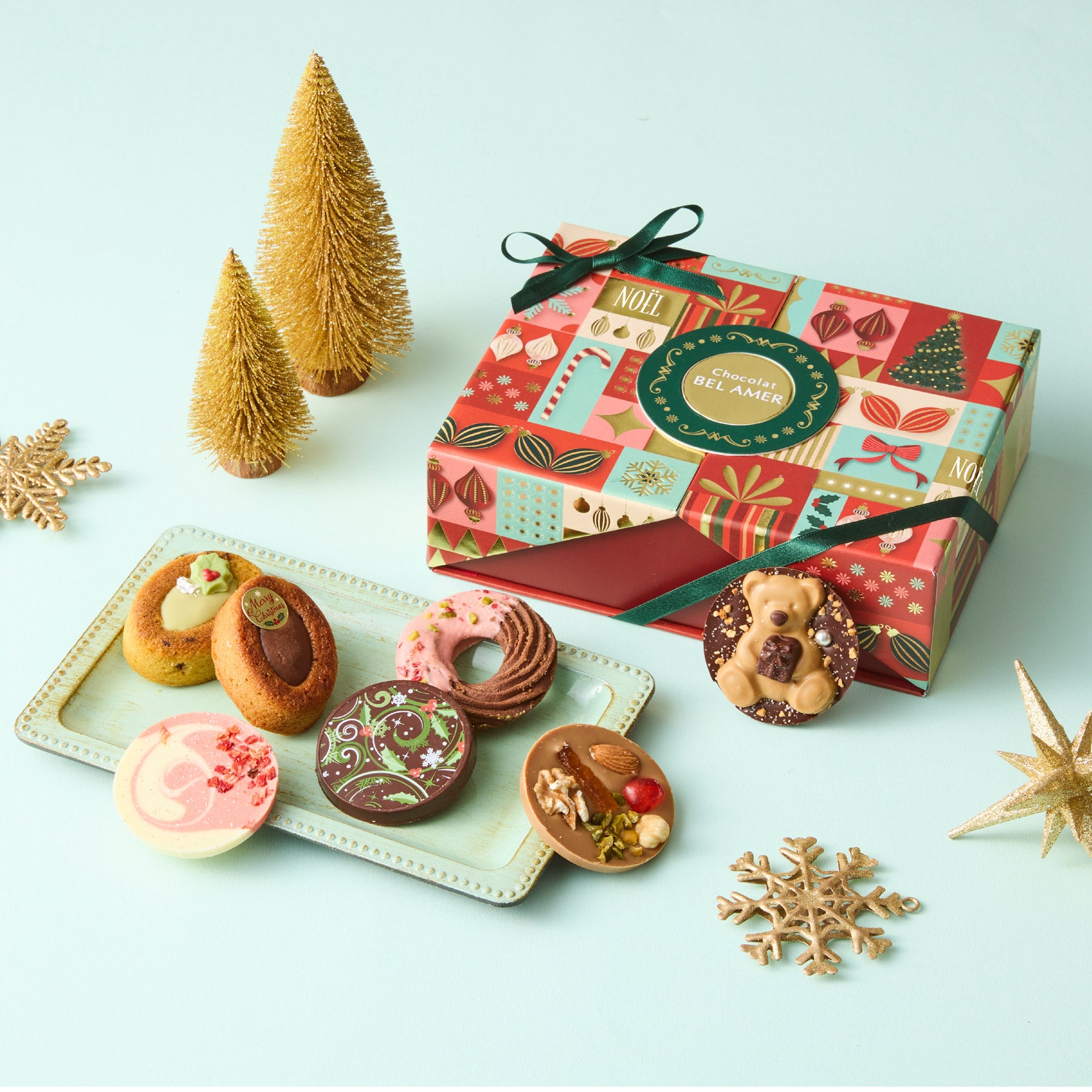 ノエルガトー&パレショコラ 7個入 クリスマス チョコレート 焼き菓子