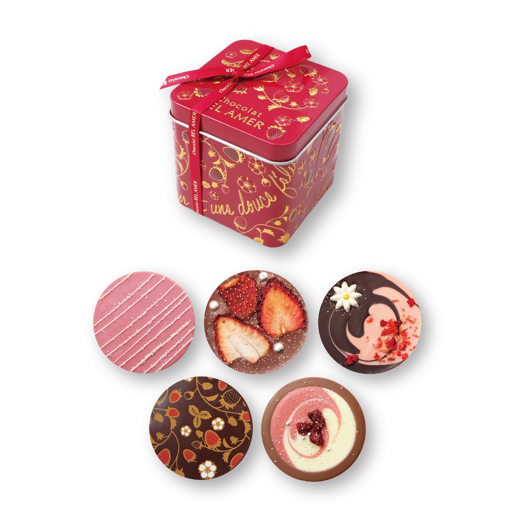 【予約受付中】苺のパレショコラ 5枚