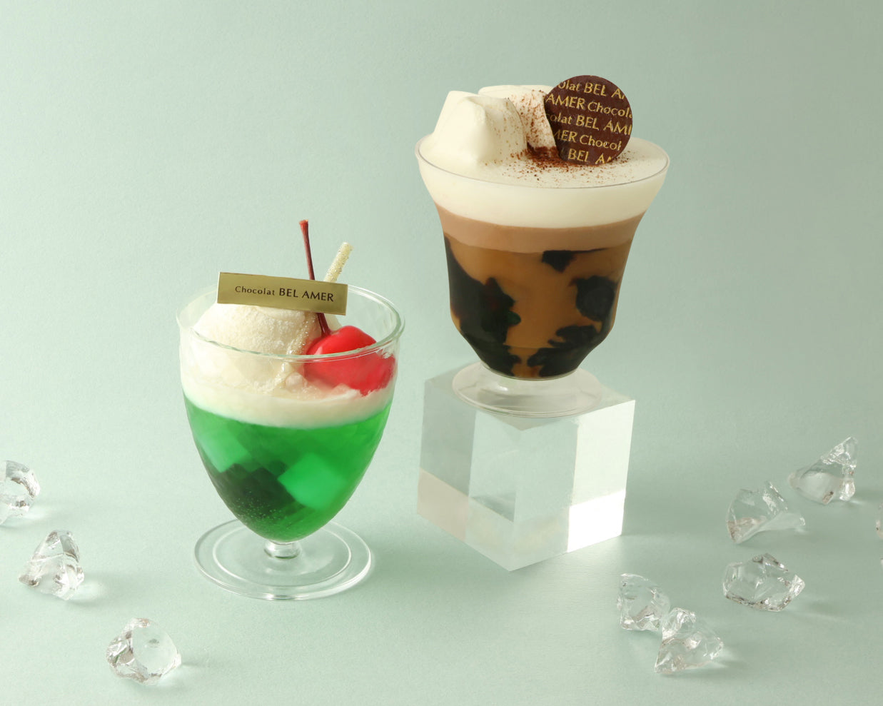 夏を彩る人気のグラスデザートが登場！「ジュレ カフェ」と「ジュレ クリームソーダ」がラインナップ