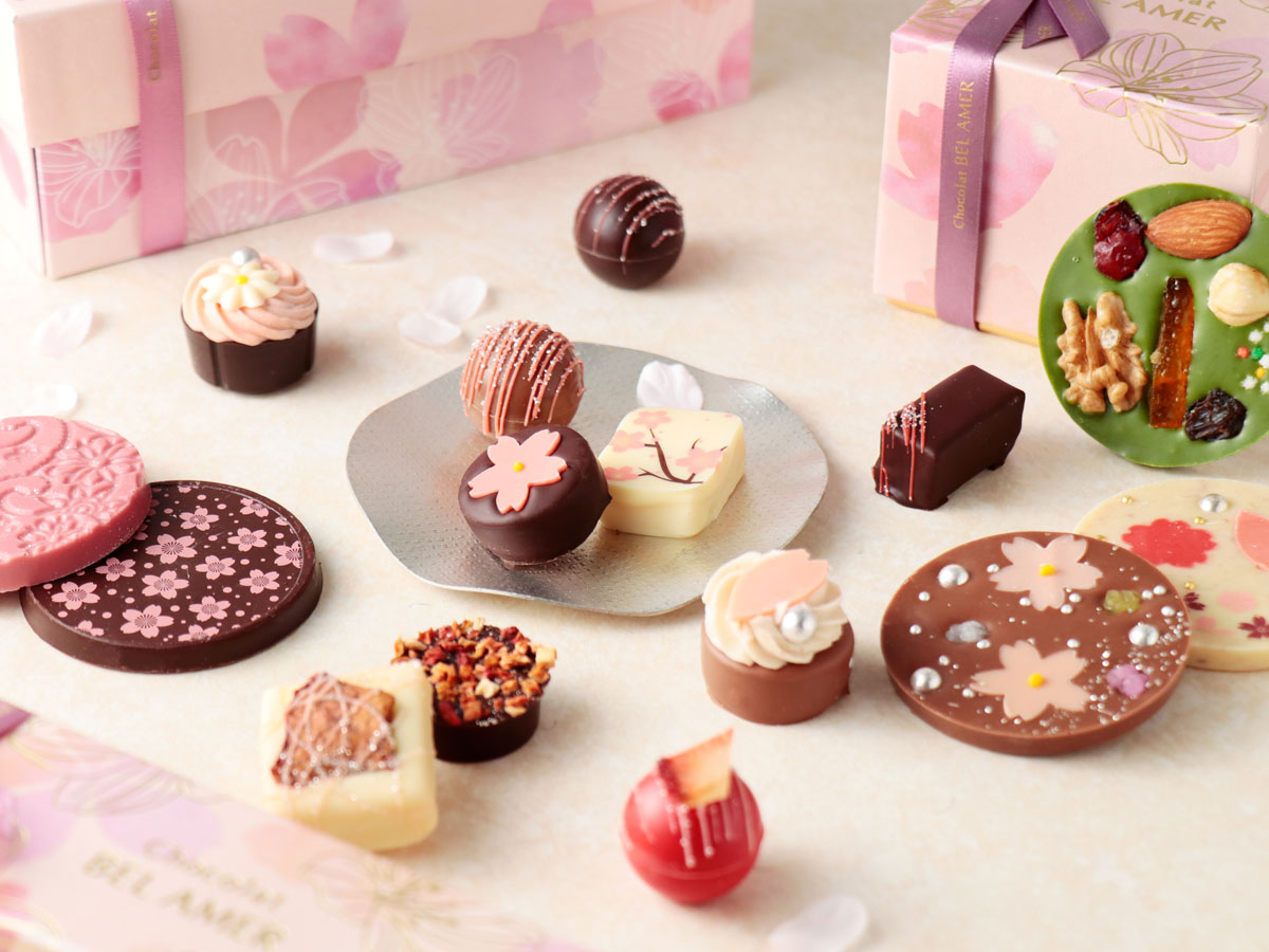 春色ときめく桜モチーフのショコラや春をテーマにした新作焼き菓子が登場！