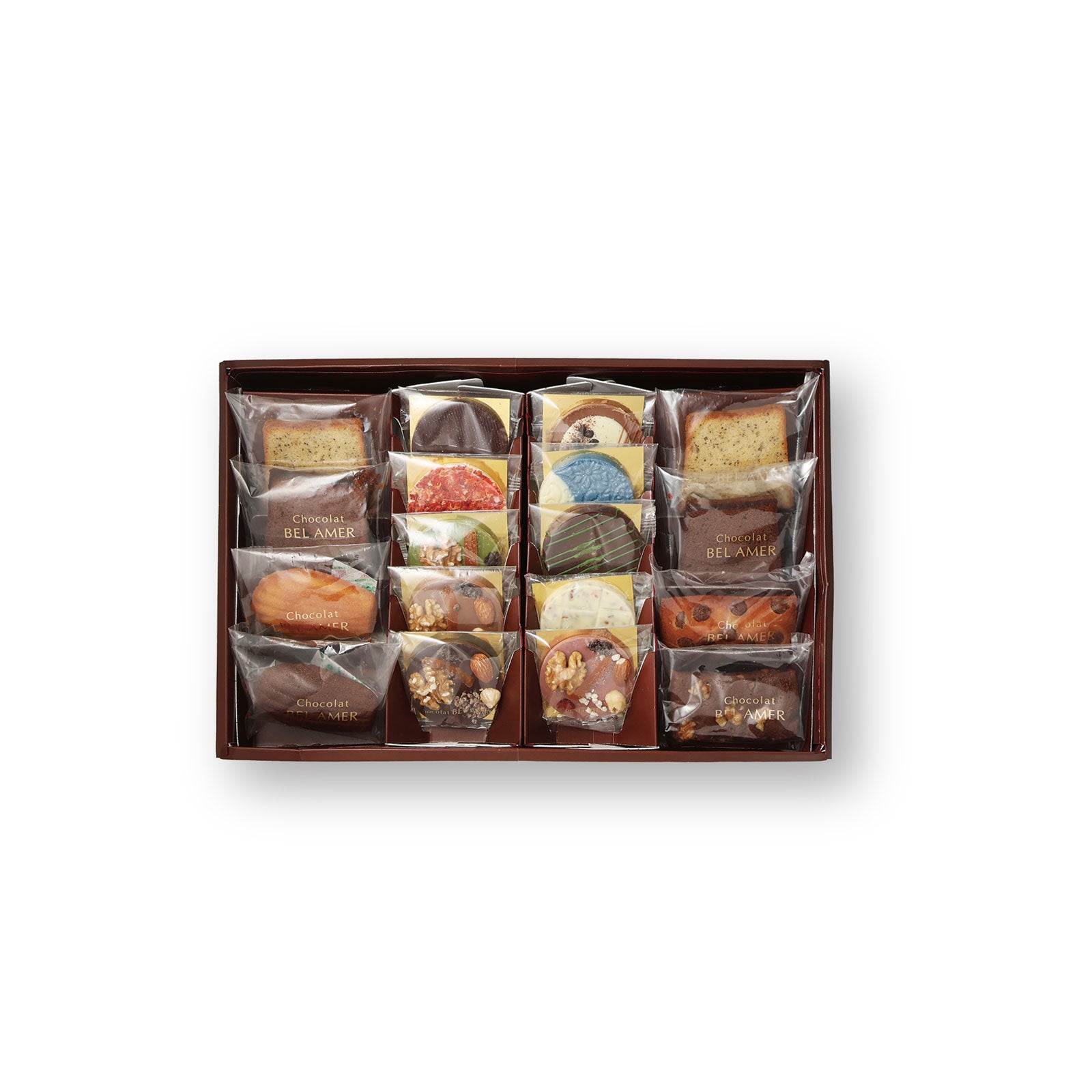 ベルアメール BEL AMER パレショコラ20枚　詰め合わせ BEL AMER 高級チョコレート 焼菓子 詰め合わせ 20個 ベルアメール