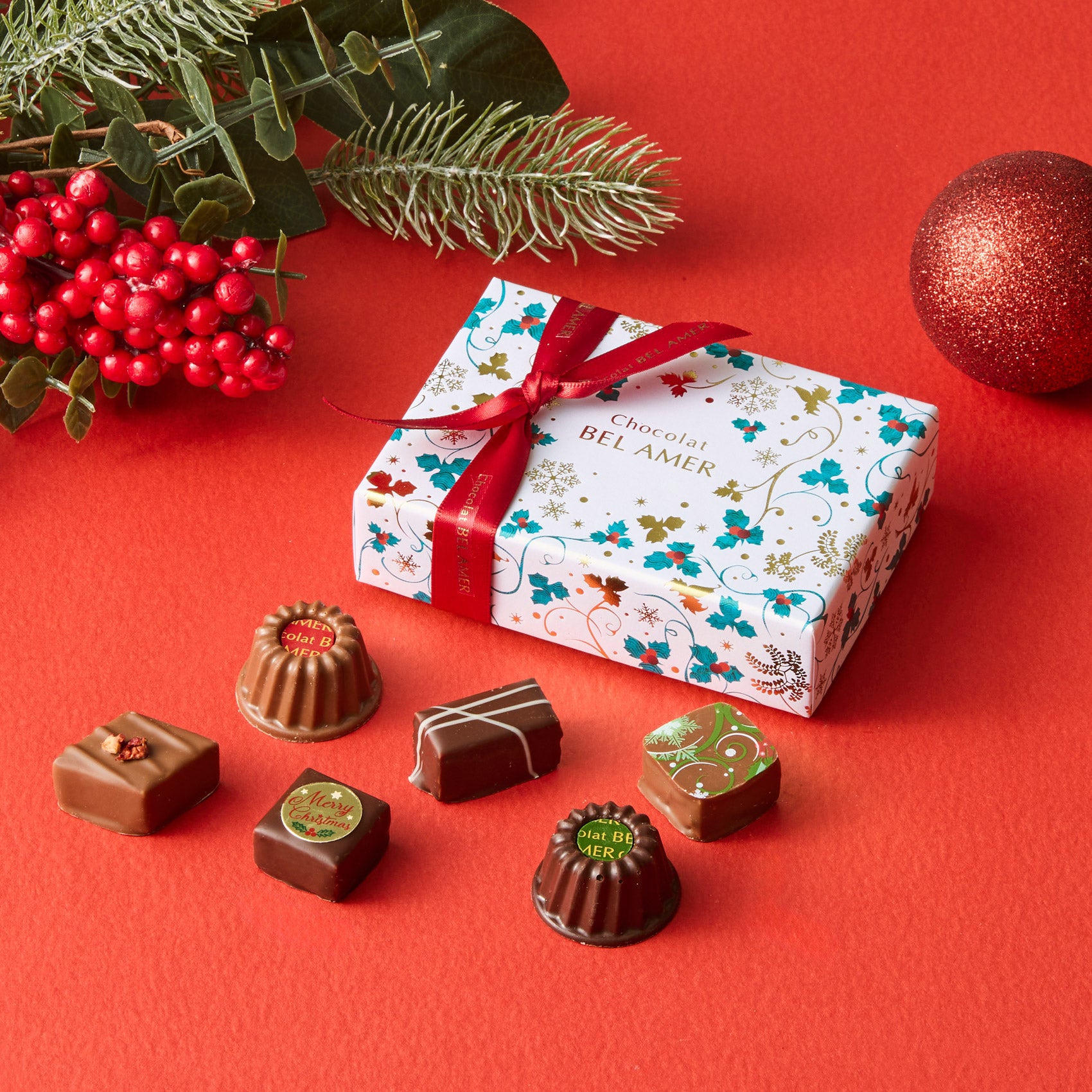 ノエルショコラ 6個入 クリスマス チョコレート ギフト プレゼント