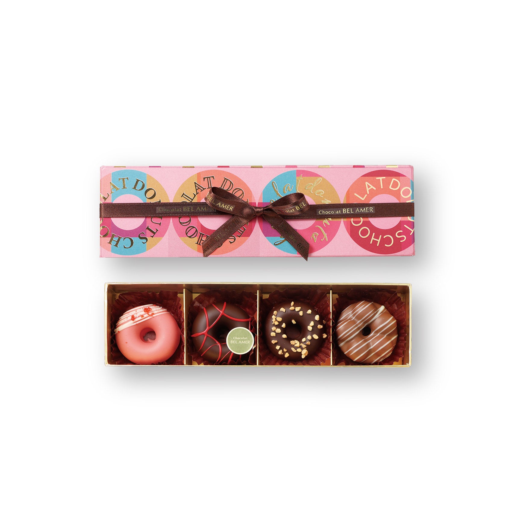 ドーナツショコラ 4個入 チョコレート バレンタイン プレゼント