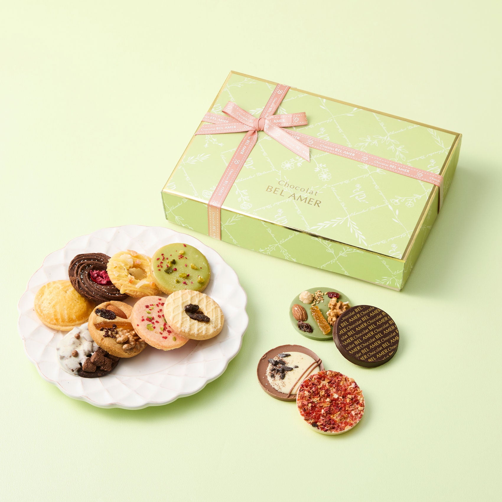 パレクッキー＆パレショコラ 12枚入 チョコレート クッキー 焼菓子 春