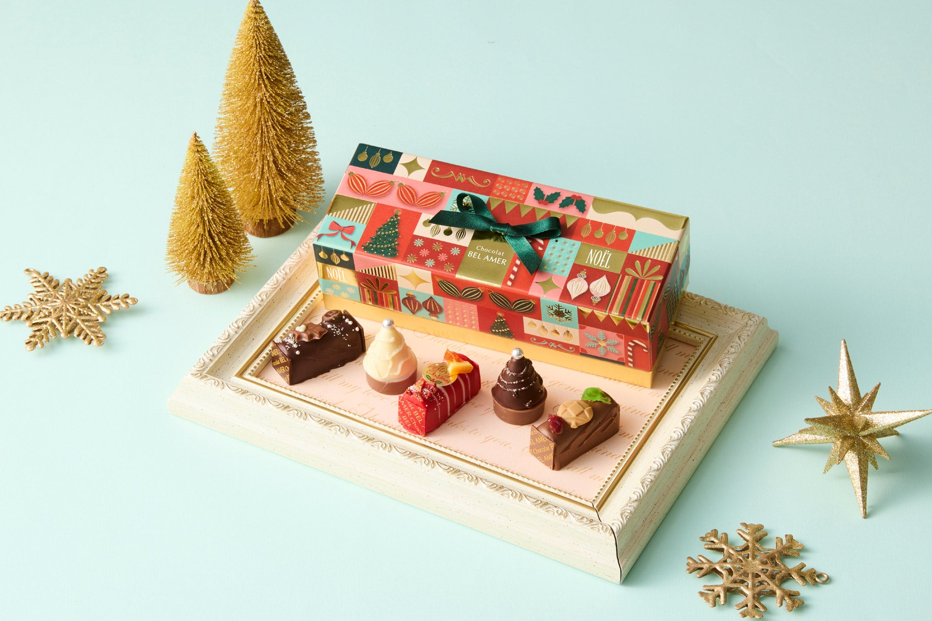 サパンドショコラ 5個入 クリスマス チョコレート ギフト プレゼント