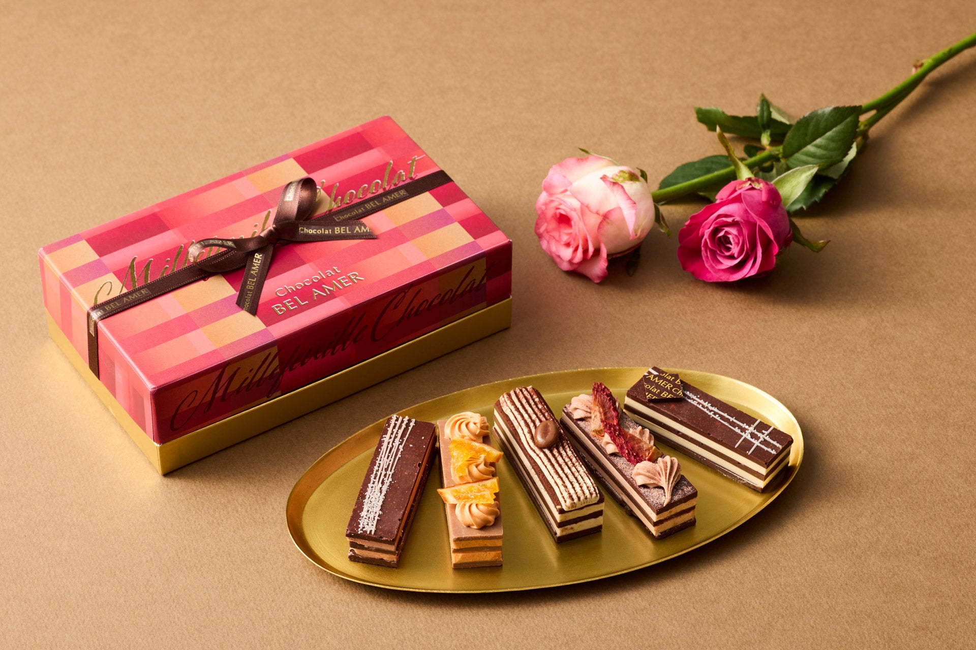 ミルフィーユショコラ 5個入 チョコレート バレンタイン プレゼント