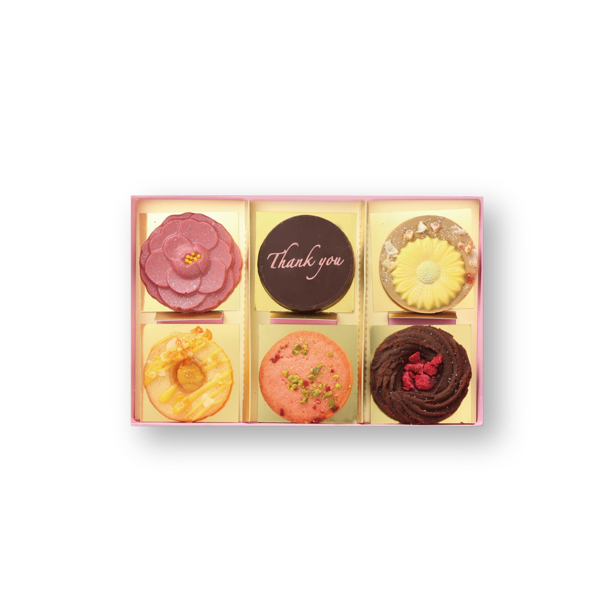 コフレドフルール 6枚入 チョコレート クッキー 母の日 プレゼント