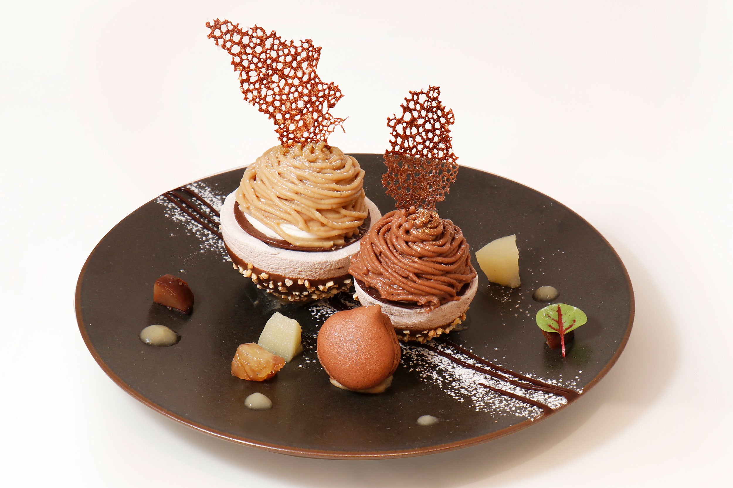 チョコクリーム白樺チョコケーキ⑩